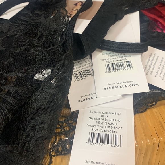 Bluebella Marseille brief black new wtags choose size - Picture 5 of 6